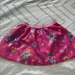 Trolls World Tour Little Girl Sequin Skirt size XS